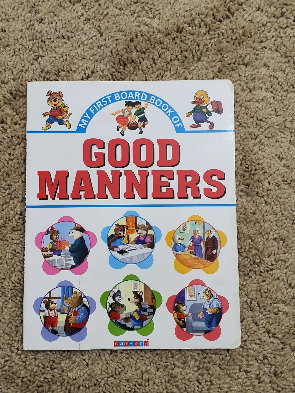 My First Board Book Of Good Manners to teach kids early about good manners